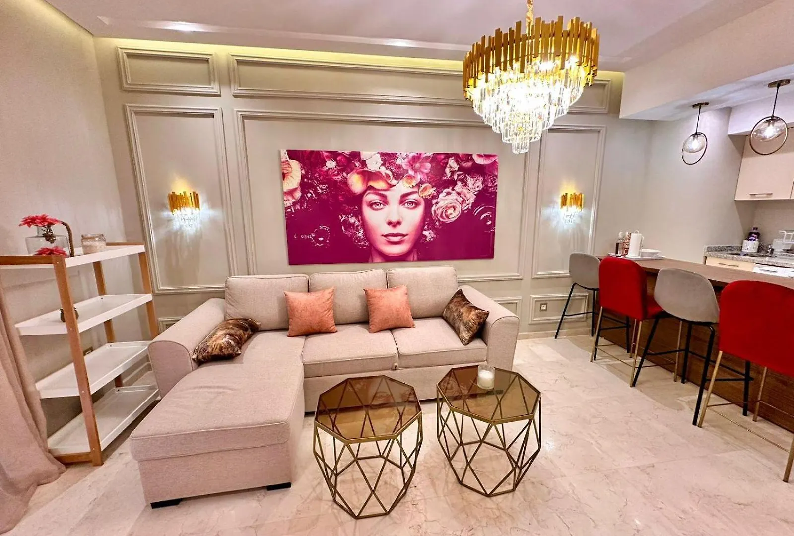Appartement Luxueux Avec Piscine 10 Minutes Du Centre Ville 마라케시 0*,  모로코