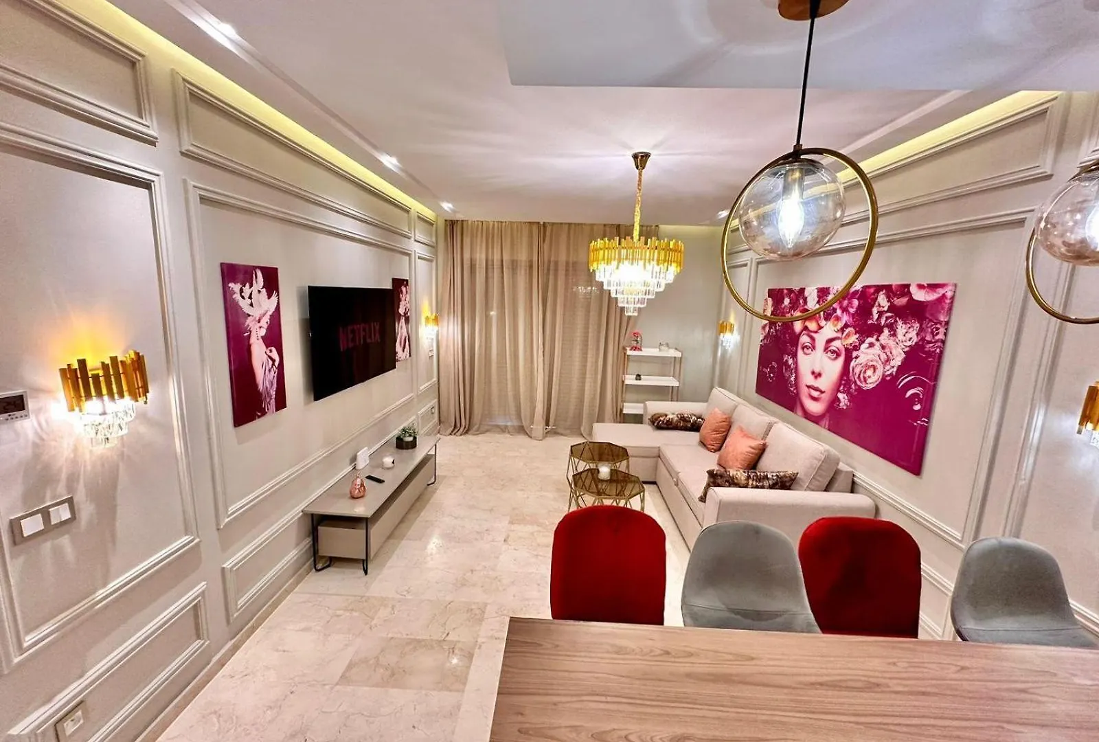 Apartment Appartement Luxueux Avec Piscine 10 Minutes Du Centre Ville Marrakesh