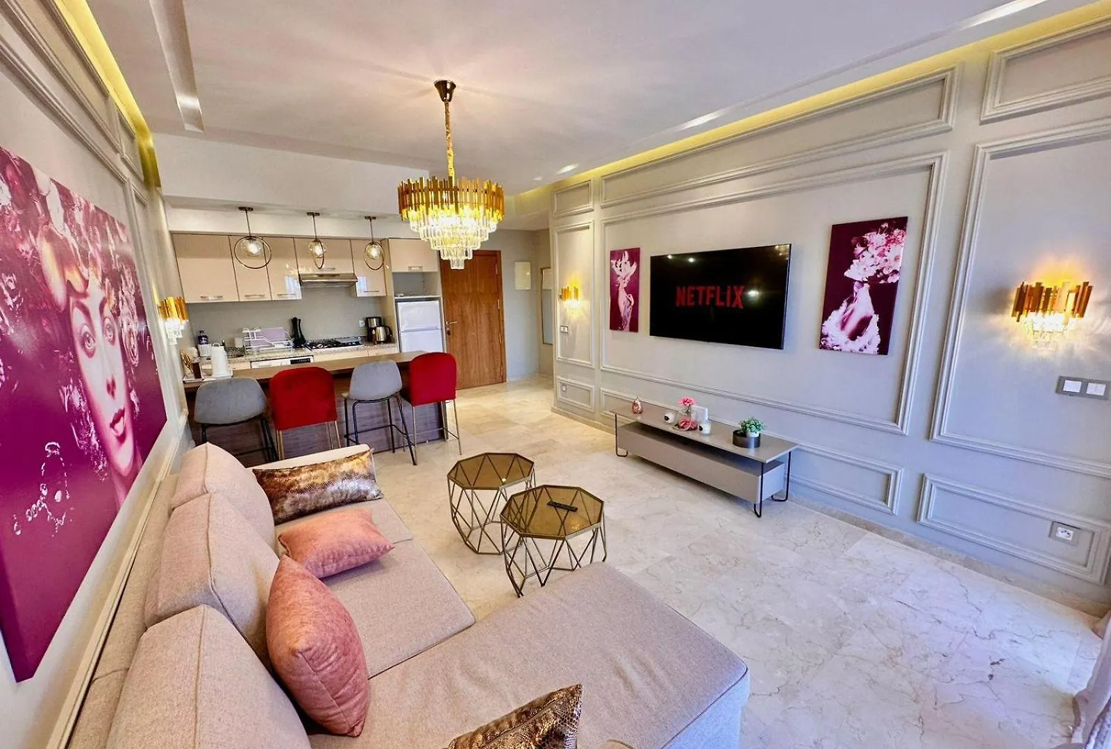 Appartement Luxueux Avec Piscine 10 Minutes Du Centre Ville Marrakesh